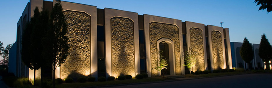 Commercial Landscape Lighting Transformations from Inspired by Glass in St. Louis, Missouri Commercial Landscape Lighting Transformations from Inspired by Glass in St. Louis, Missouri